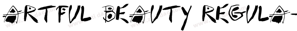 Artful Beauty Regula字体转换